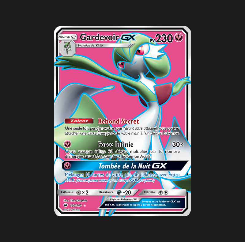 Gardevoir Gx Ombres Ardentes Cartes Pok Mon