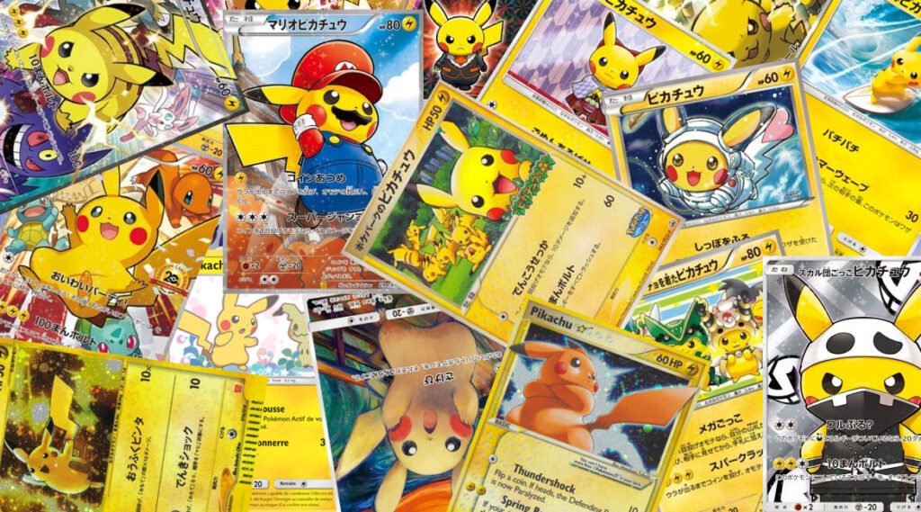 Top 10 des plus belles cartes Pikachu