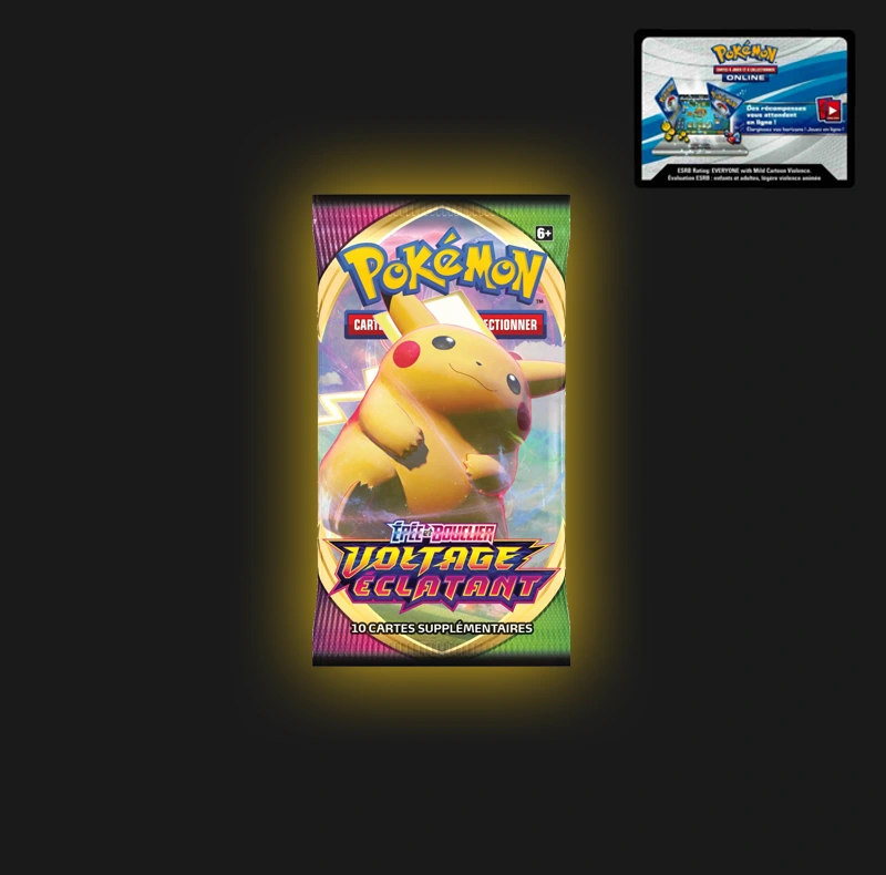 Coffret De 10 Cartes Pokémon Miasmax V 100/192 - Ultraboost X Épée Et Bouclier 7 Évolution Céleste