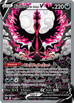 Règne de Glace EB06 FR Carte Pokémon ARTIKODIN -169/198 V Full Art 