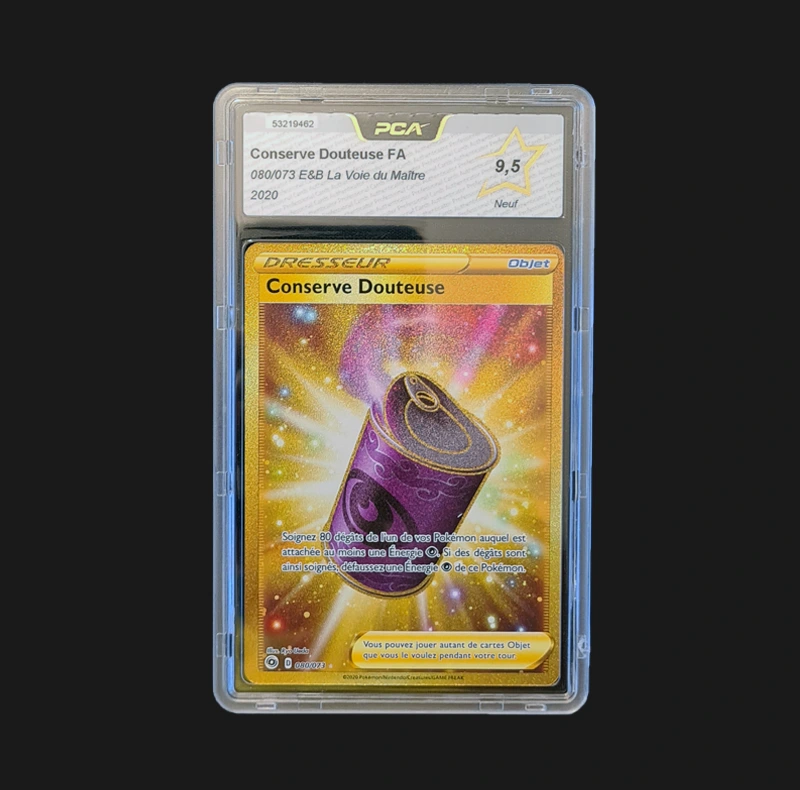 Conserve Douteuse 080/073 PCA 9.5 - Carte Pokémon gradée