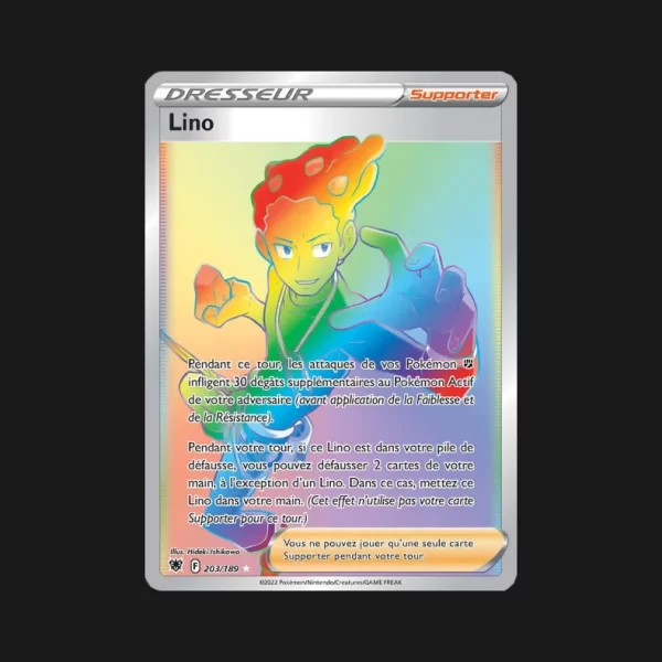 Lino 203/189 Astres Radieux - Cartes Pokémon