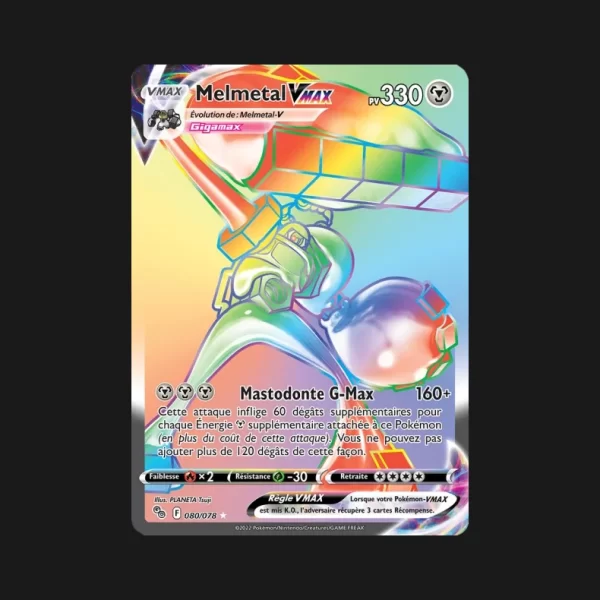 Melmetal VMAX 080/078 Pokémon GO - Carte Pokémon