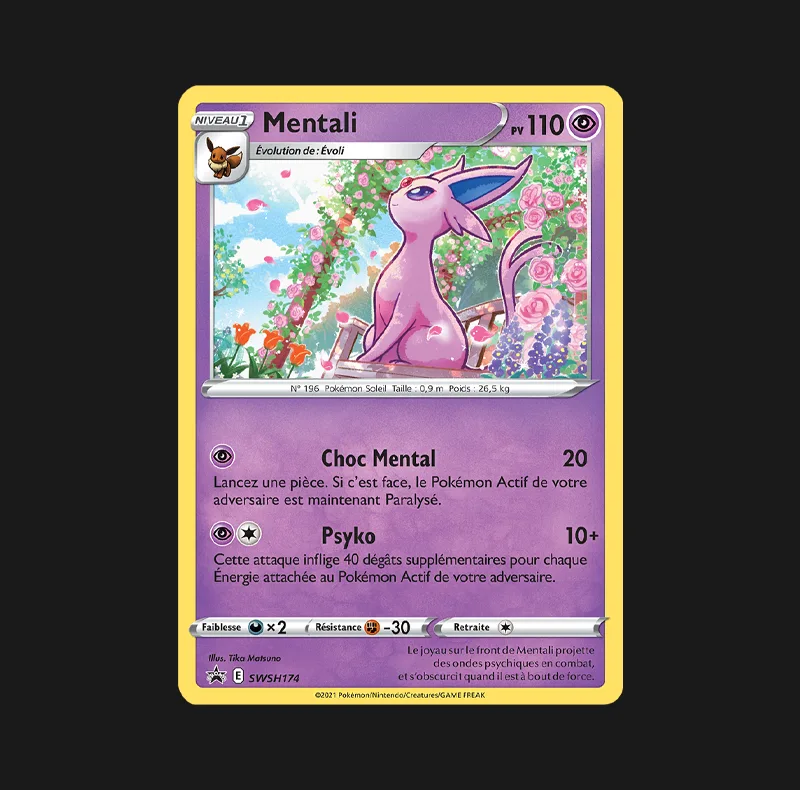 Mentali SWSH174 - Carte Pokémon Promo SWSH