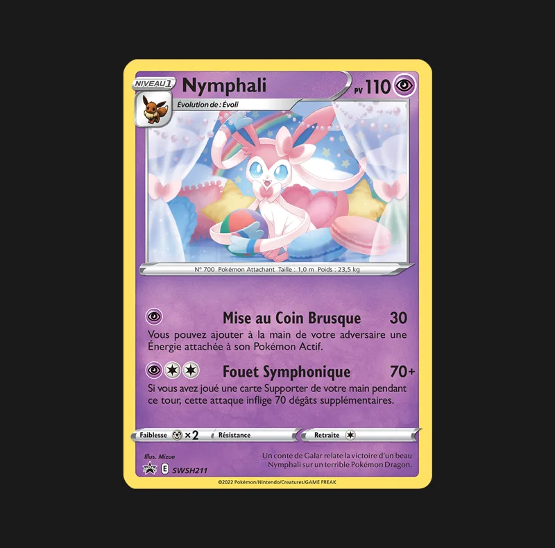 Nymphali SWSH211 - Carte Pokémon Promo SWSH