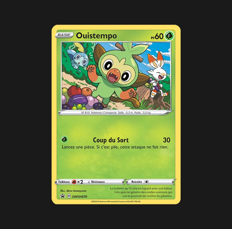 Ouistempo SWSH070 - Carte Pokémon Promo SWSH