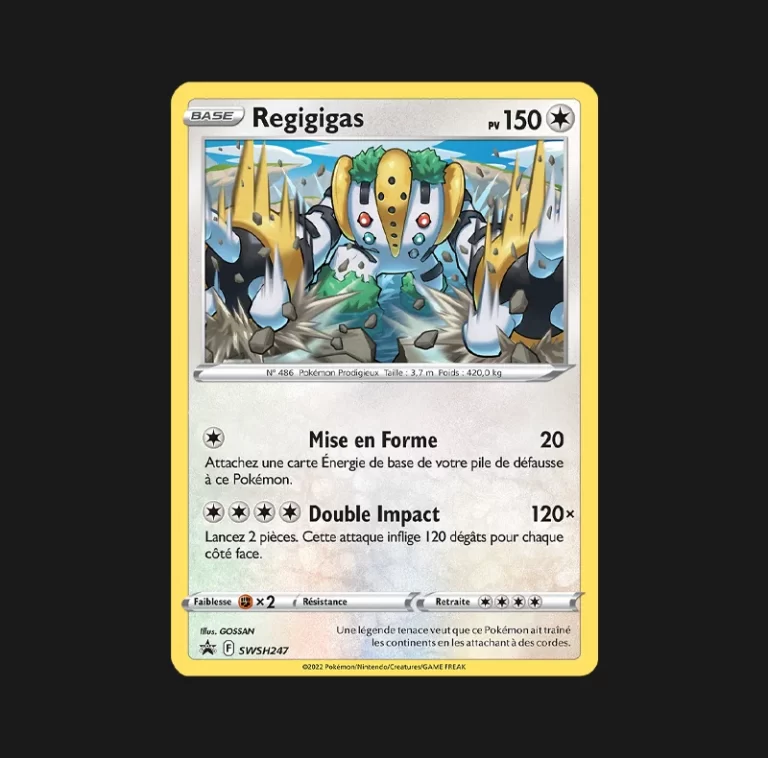 Regigigas SWSH247 - Carte Pokémon Promo SWSH