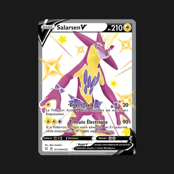 Salarsen V SV112/SV122 Destinées Radieuses - Carte Pokémon