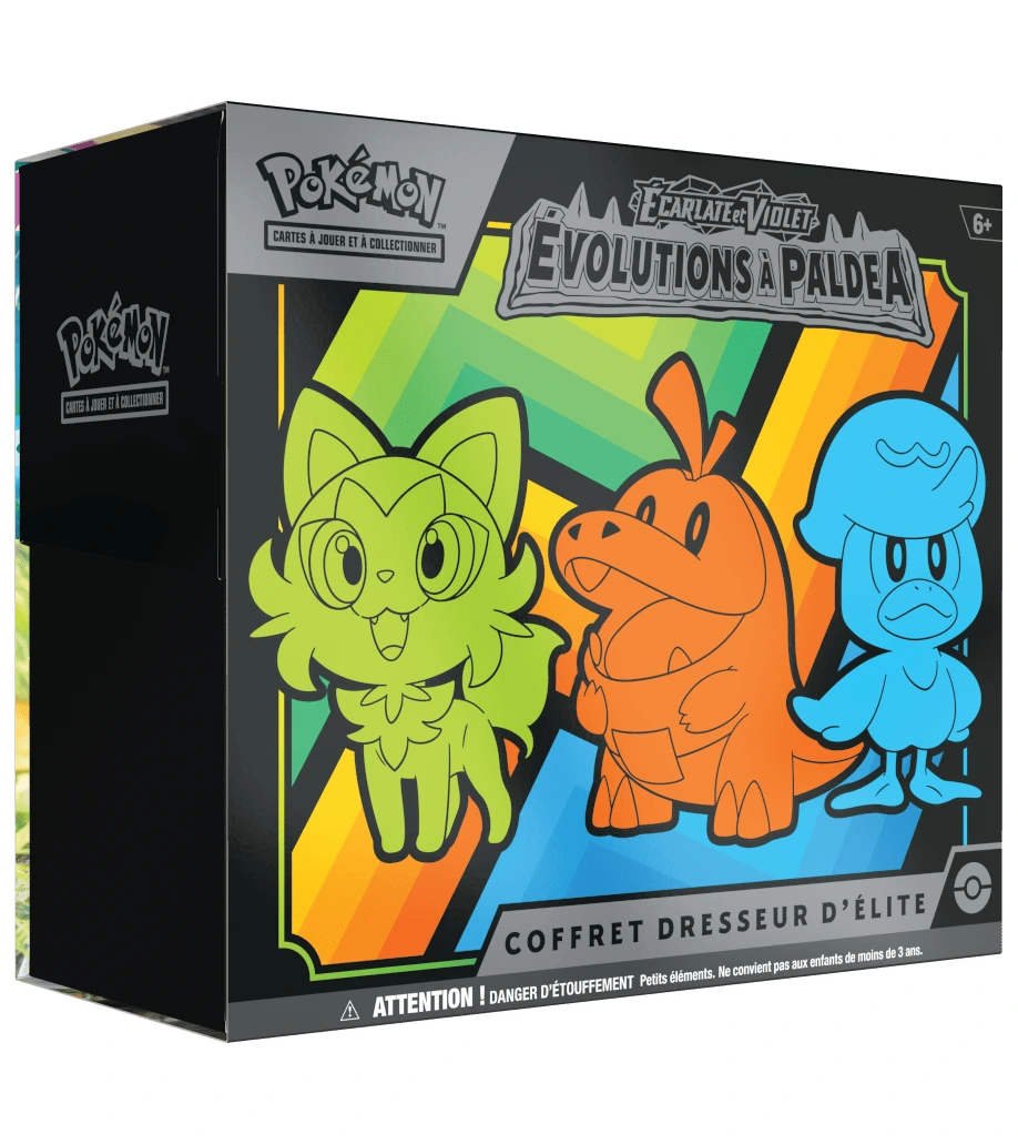 Coffret dresseur d'élite SV02 Pokémon