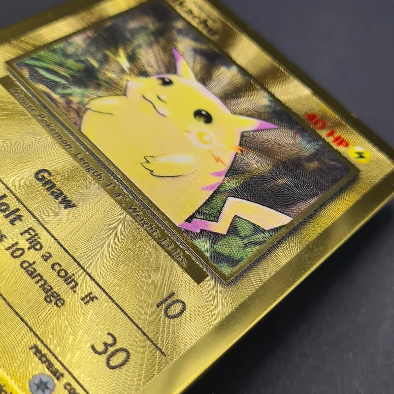 carte pikachu métal 2