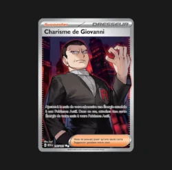 Charisme de Giovanni 197/165 Pokémon 151 EV3.5