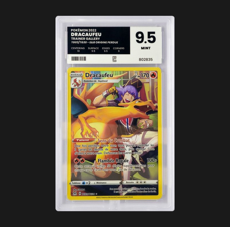 Carte Pokémon Dracaufeu TG03/TG30 - Origine Perdue EB11