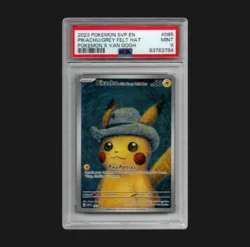 Pikachu with Grey Felt Hat SVP085 PSA 9 - Carte Pokémon