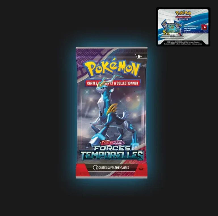 Codes JCC Pokémon Booster Forces Temporelles