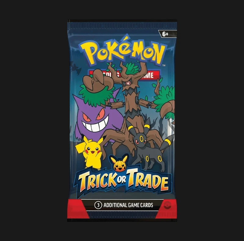 Booster Pokémon Trick or Trade 2024