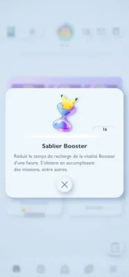 Sablier Booster Pokémon Pocket