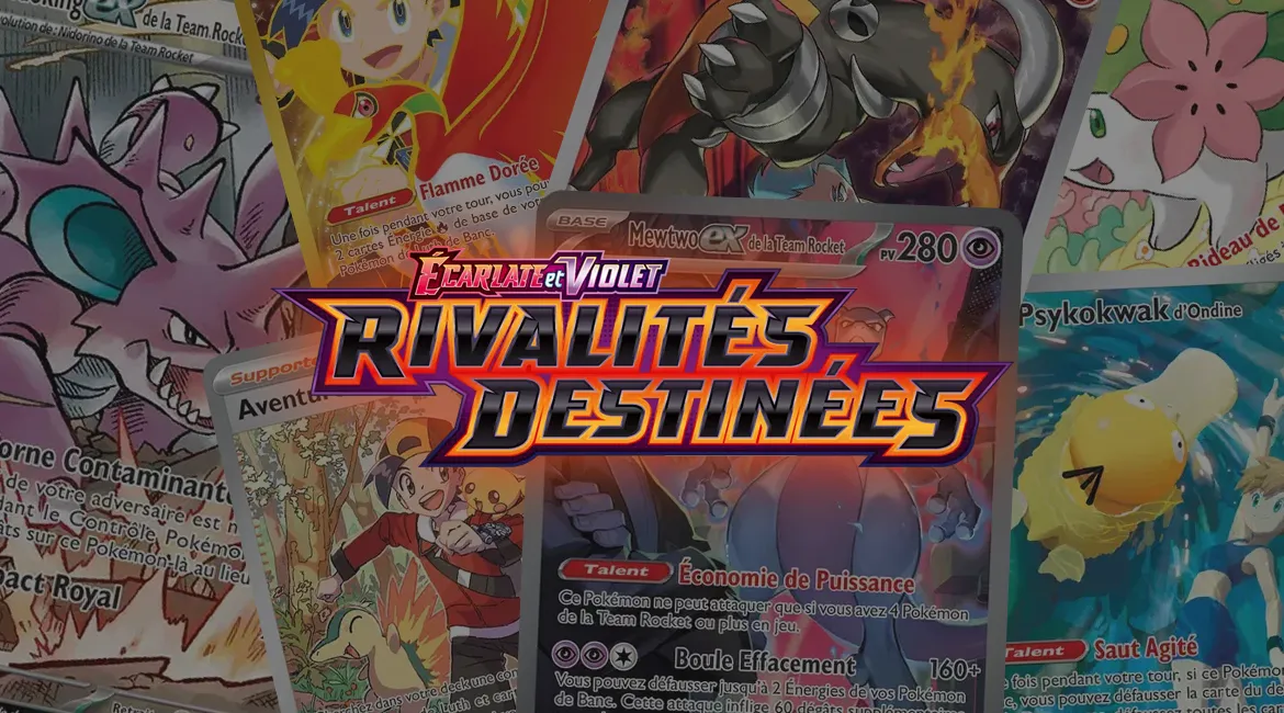 Les 10 cartes Pokémon Rivalités Destinées les plus chères