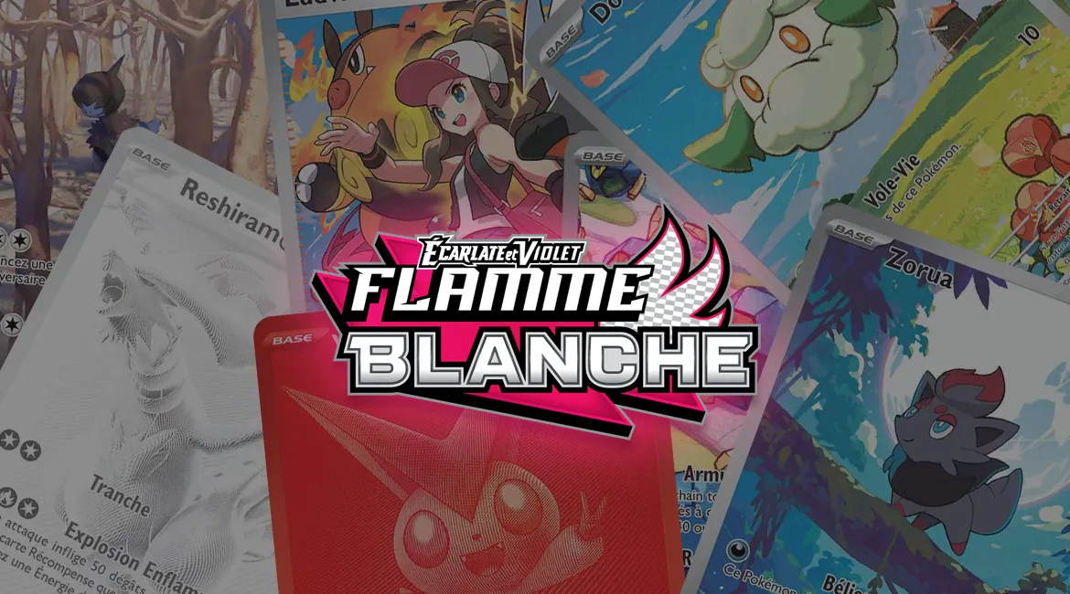 Les 5 cartes Pokémon Flamme Blanche les plus chères - EV10.5