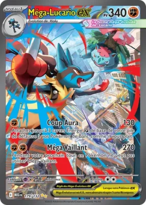 Méga-Lucario ex 179-132 ME01