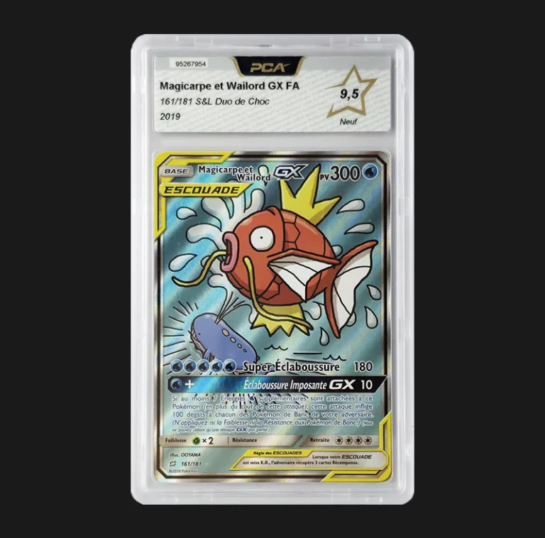Magicarpe et Wailord GX 161/181 Duo de Choc PCA 9,5