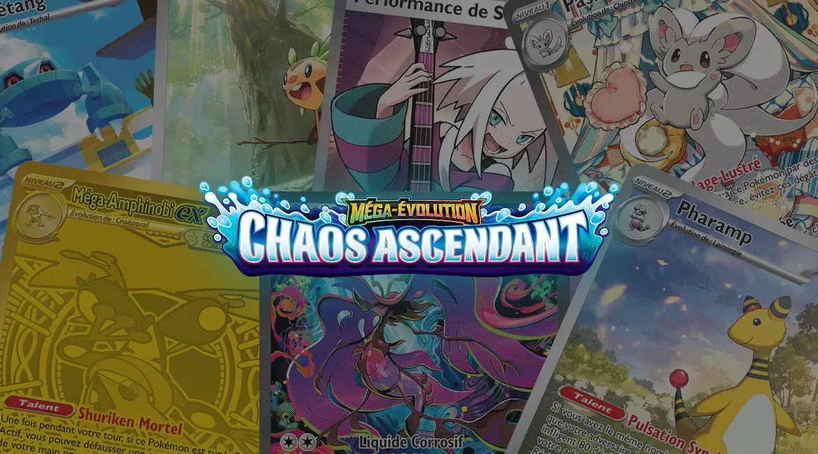 5 cartes Pokémon Chaos Ascendant les plus chères