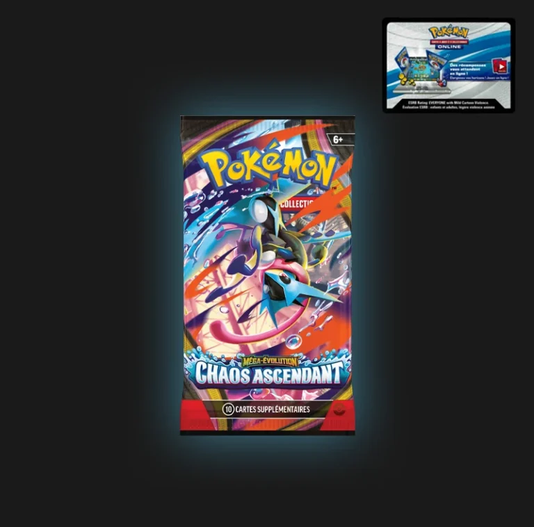 Codes JCC Pokémon Booster Chaos Ascendant