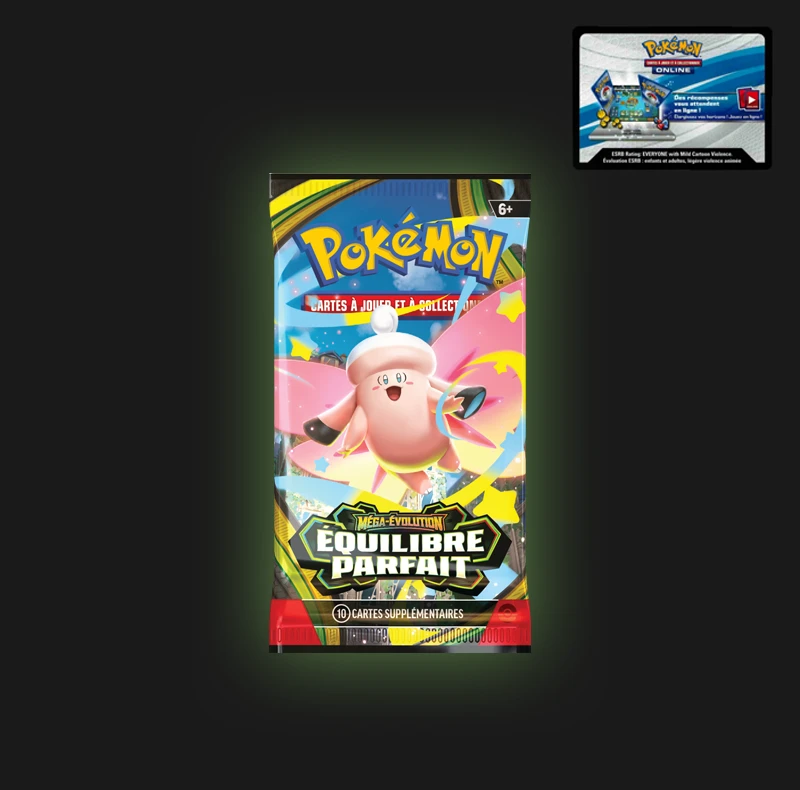 Codes JCC Pokémon Booster Équilibre Parfait