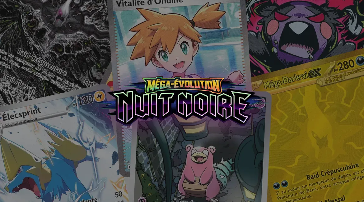 Cartes Pokémon Nuit Noire les plus chères