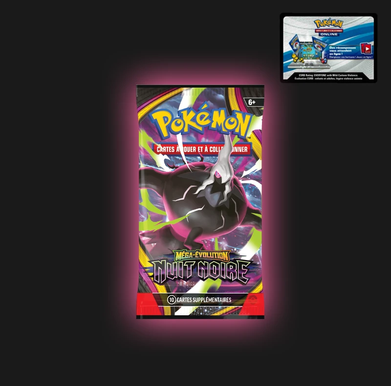 Code Pokémon Live Nuit Noire
