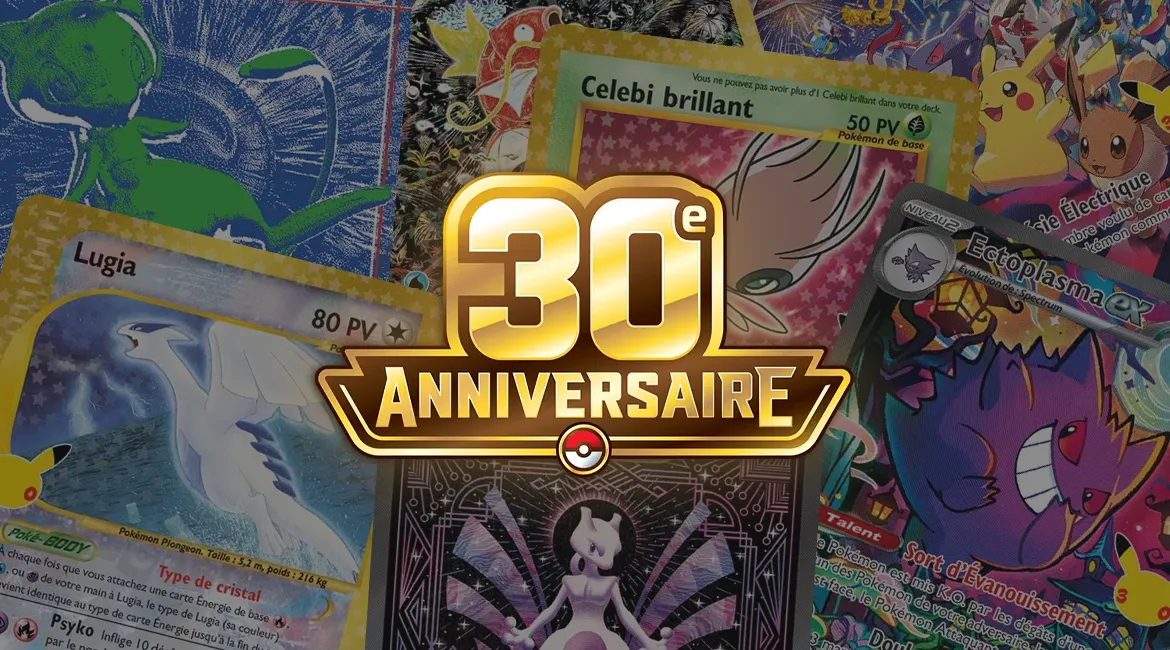 Cartes Pokémon 30 ans les plus chères