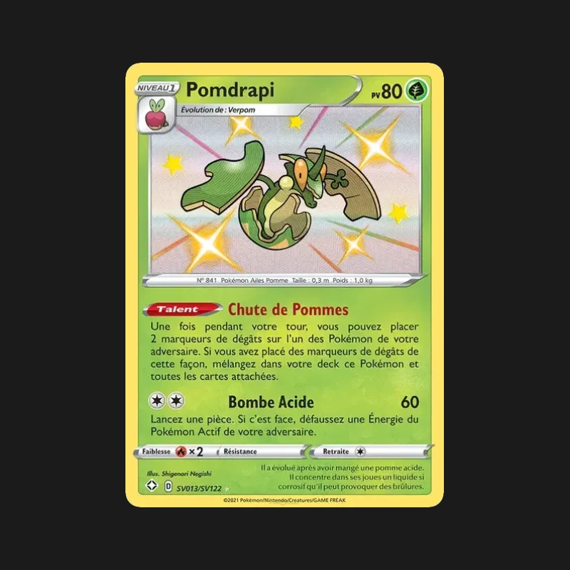 Carte Pokémon Pomdrapi SV013/SV122 Destinées Radieuses en français