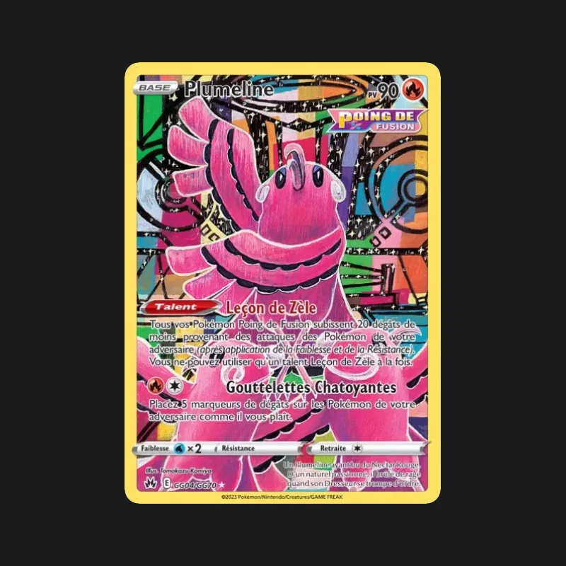 Carte Pokémon Plumeline GG04/GG70 Zénith Suprême en français